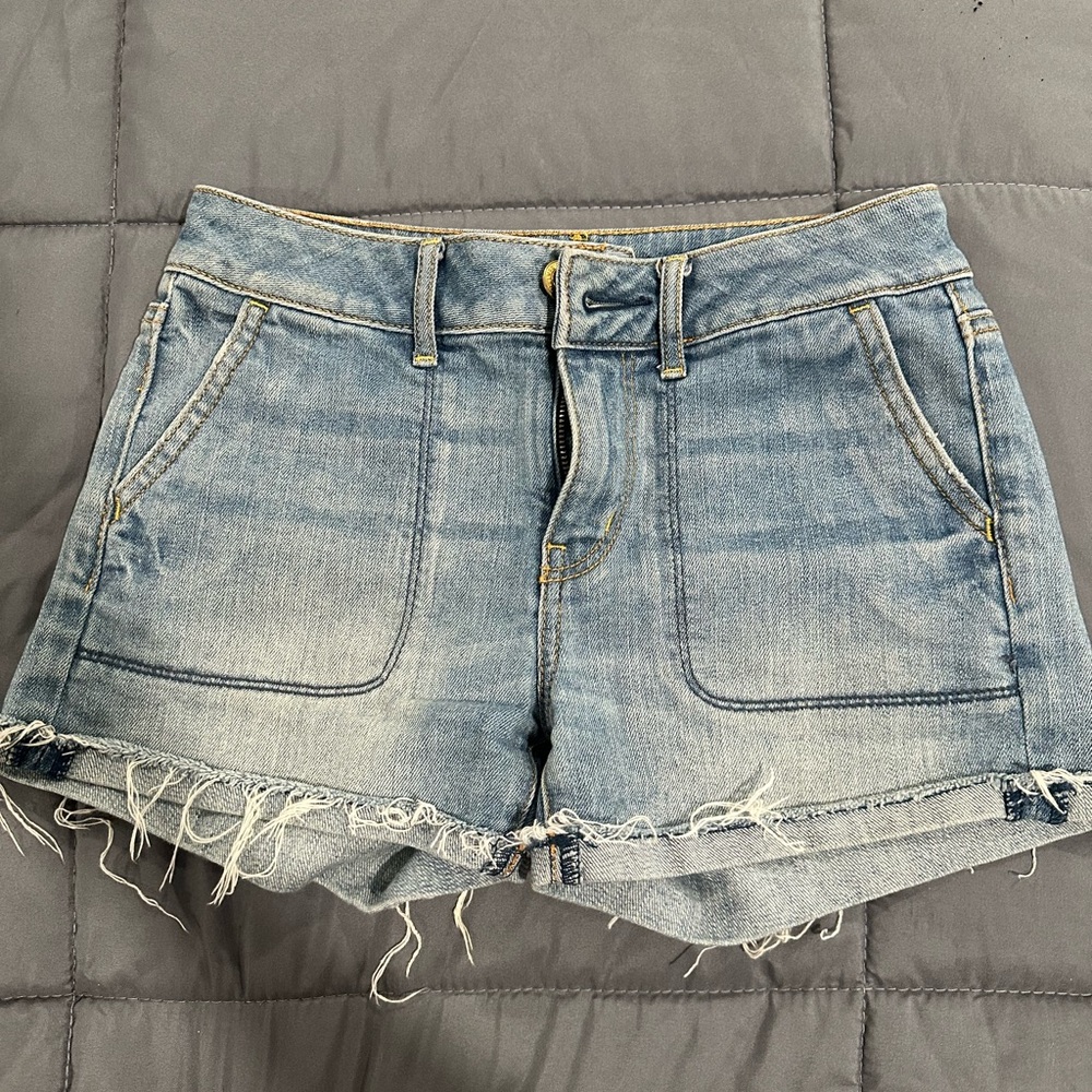 American Eagle Outfitters Light Blue Jean Shorts